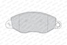 SET PLACUTE FRANA FERODO FVR1461 - Compatibil cu FORD