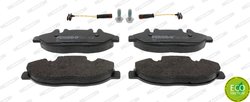 SET PLACUTE FRANA FERODO FVR1493 - Compatibil cu MERCEDES-BENZ