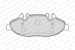 Set placute frana Ferodo FVR1493
