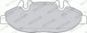 Set placute frana Ferodo FVR1493