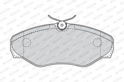 Set placute frana Ferodo FVR1515