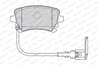 SET PLACUTE FRANA FERODO FVR1644 - Compatibil cu VW