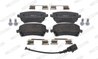 SET PLACUTE FRANA FERODO FVR1644 - Compatibil cu VW