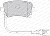 SET PLACUTE FRANA FERODO FVR1644 - Compatibil cu VW