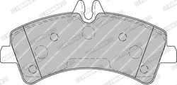 SET PLACUTE FRANA FERODO FVR1779 - Compatibil cu MERCEDES-BENZ, VW