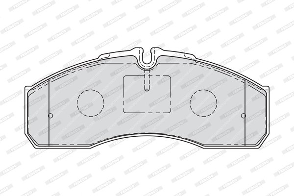 SET PLACUTE FRANA FERODO FVR1791 - Compatibil cu MERCEDES-BENZ, NISSAN, RENAULT TRUCKS