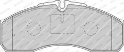 SET PLACUTE FRANA FERODO FVR1791 - Compatibil cu MERCEDES-BENZ, NISSAN, RENAULT TRUCKS