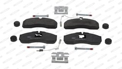 SET PLACUTE FRANA FERODO FVR1791 - Compatibil cu MERCEDES-BENZ, NISSAN, RENAULT TRUCKS