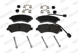 SET PLACUTE FRANA FERODO FVR1925 - Compatibil cu CITROEN, FIAT, PEUGEOT