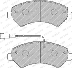 SET PLACUTE FRANA FERODO FVR1926 - Compatibil cu CITROEN, FIAT, OPEL, PEUGEOT, VAUXHALL