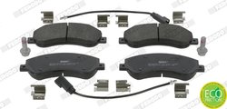 SET PLACUTE FRANA FERODO FVR1928 - Compatibil cu FORD, VW