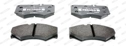 SET PLACUTE FRANA FERODO FVR239 - Compatibil cu MAHINDRA, MERCEDES-BENZ, OLTCIT, PUCH, VW