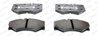 SET PLACUTE FRANA FERODO FVR239 - Compatibil cu MAHINDRA, MERCEDES-BENZ, OLTCIT, PUCH, VW