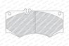 SET PLACUTE FRANA FERODO FVR239 - Compatibil cu MAHINDRA, MERCEDES-BENZ, OLTCIT, PUCH, VW