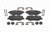 SET PLACUTE FRANA FERODO FVR4036 - Compatibil cu IVECO