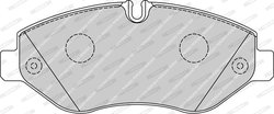 SET PLACUTE FRANA FERODO FVR4036 - Compatibil cu IVECO