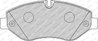 SET PLACUTE FRANA FERODO FVR4036 - Compatibil cu IVECO
