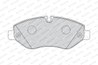 SET PLACUTE FRANA FERODO FVR4036 - Compatibil cu IVECO