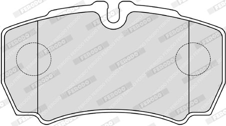 Set placute frana Ferodo FVR4140