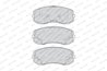 Set placute frana Ferodo FVR4314