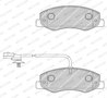 SET PLACUTE FRANA FERODO FVR4349 - Compatibil cu NISSAN, OPEL, RENAULT, VAUXHALL
