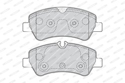 Set placute frana Ferodo FVR4398