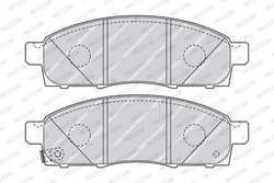 SET PLACUTE FRANA FERODO FVR4415 - Compatibil cu MITSUBISHI, NISSAN