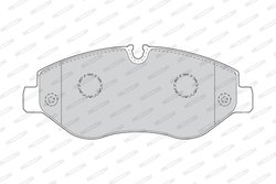 Set placute frana Ferodo FVR4469