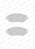 Set placute frana Ferodo FVR4840