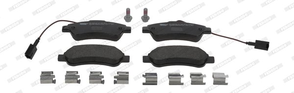 SET PLACUTE FRANA FERODO FVR4910 - Compatibil cu CITROEN, FIAT, OPEL, PEUGEOT, VAUXHALL