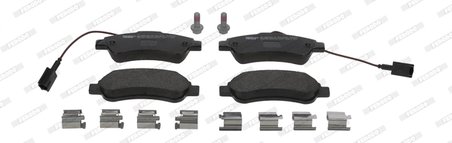 SET PLACUTE FRANA FERODO FVR4910 - Compatibil cu CITROEN, FIAT, OPEL, PEUGEOT, VAUXHALL