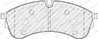 Set placute frana Ferodo FVR5105