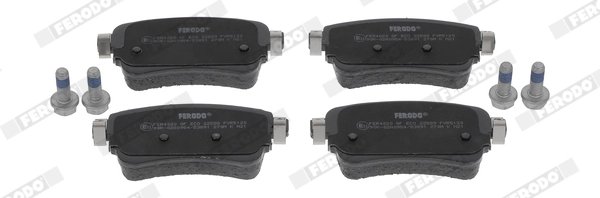 SET PLACUTE FRANA FERODO FVR5120 - Compatibil cu CITROEN, OPEL, PEUGEOT, VAUXHALL