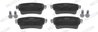SET PLACUTE FRANA FERODO FVR5120 - Compatibil cu CITROEN, OPEL, PEUGEOT, VAUXHALL