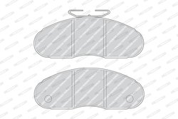 Set placute frana Ferodo FVR791