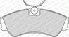 Set placute frana Ferodo FVR785