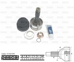 CAP PLANETARA PASCAL G1M012PC - Compatibil cu MERCEDES-BENZ