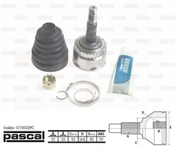 CAP PLANETARA PASCAL G1X032PC - Compatibil cu OPEL, VAUXHALL
