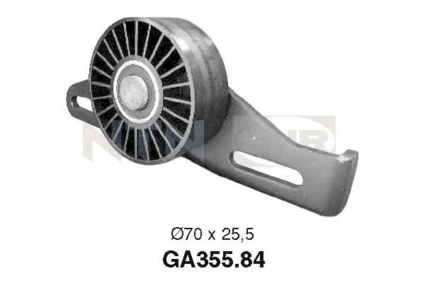 ROLA INTINZATOR CUREA TRANSMISIE SNR GA355.84 - Compatibil cu DACIA, NISSAN, RENAULT, RENAULT TRUCKS