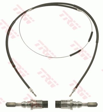 CABLU FRANA DE MANA TRW GCH3017 - Compatibil cu CITROEN, FIAT, PEUGEOT