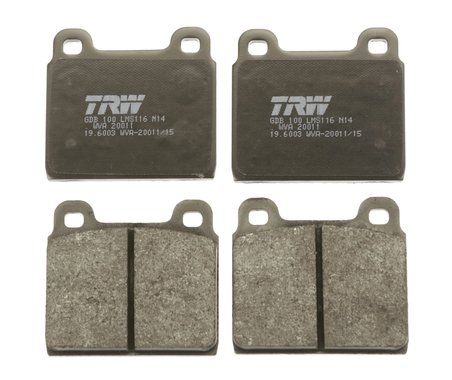 SET PLACUTE FRANA TRW GDB100 - Compatibil cu ALFA ROMEO, BEDFORD, FERRARI, FORD, MERCEDES-BENZ, OPEL, PORSCHE, VAUXHALL, VW