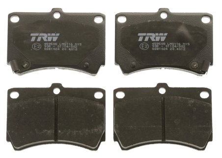 SET PLACUTE FRANA TRW GDB1024 - Compatibil cu FORD ASIA & OCEANIA, FORD AUSTRALIA, KIA, MAZDA