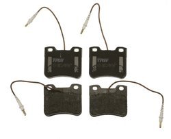 SET PLACUTE FRANA TRW GDB1031 - Compatibil cu CITROEN, PEUGEOT