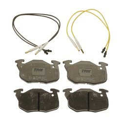 SET PLACUTE FRANA TRW GDB1033 - Compatibil cu CITROEN, CITROEN (DF-PSA), MAPLE (SMA), MEGA, PEUGEOT, PEUGEOT (DF-PSA)
