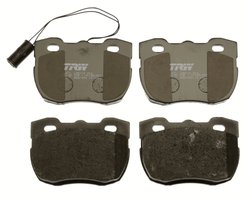 SET PLACUTE FRANA TRW GDB1093 - Compatibil cu CARBODIES, LAND ROVER
