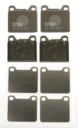 SET PLACUTE FRANA TRW GDB1160 - Compatibil cu VOLVO
