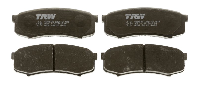 Set placute frana TRW GDB1182