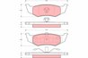 SET PLACUTE FRANA TRW GDB1234 - Compatibil cu CHRYSLER, DODGE, PLYMOUTH