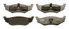 SET PLACUTE FRANA TRW GDB1234 - Compatibil cu CHRYSLER, DODGE, PLYMOUTH