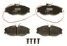 SET PLACUTE FRANA TRW GDB1259 - Compatibil cu CITROEN, PEUGEOT